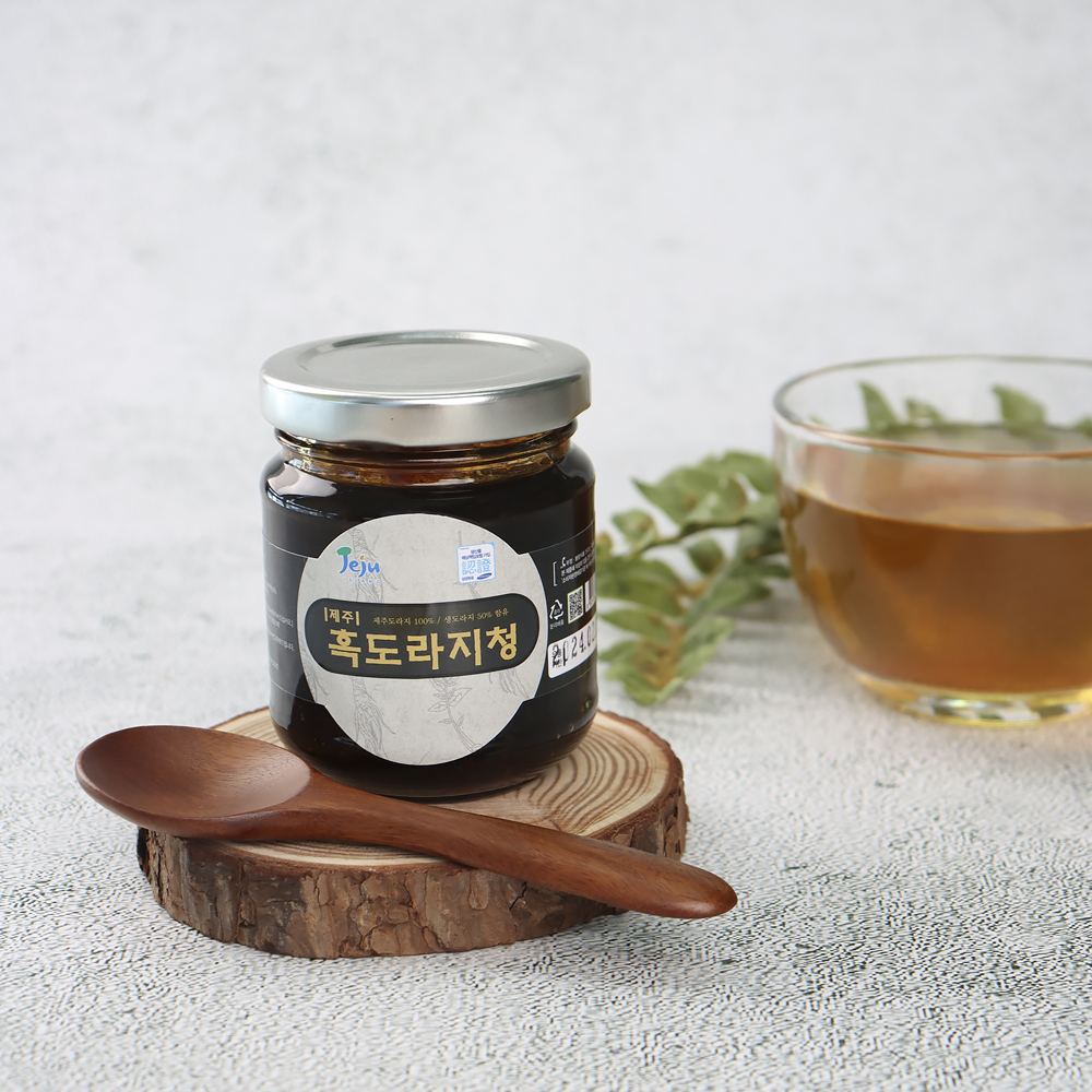 제주 탐라 흑도라지청 200g