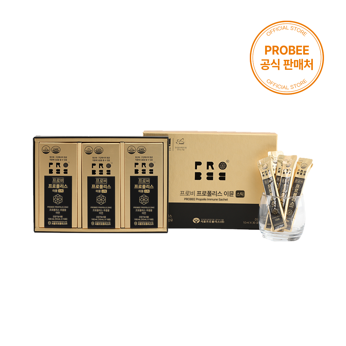 프로비 프로폴리스 이뮨스틱 세트 (30포)