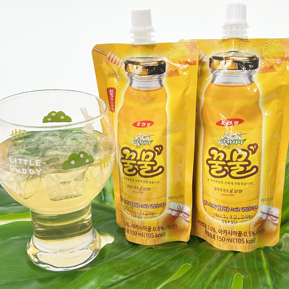 호연당 꿀물 아카시아 꿀물파우치 150ml 60팩