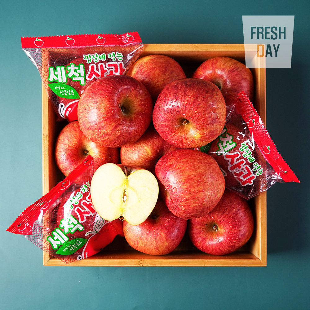 껍질째먹는 달콤 영주 세척사과 2.5kg