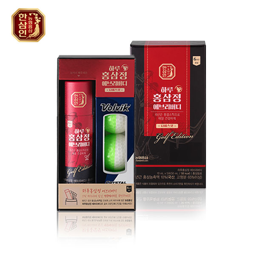 [한삼인] 하루홍삼 에브리버디 나이스샷 크리스탈콤비