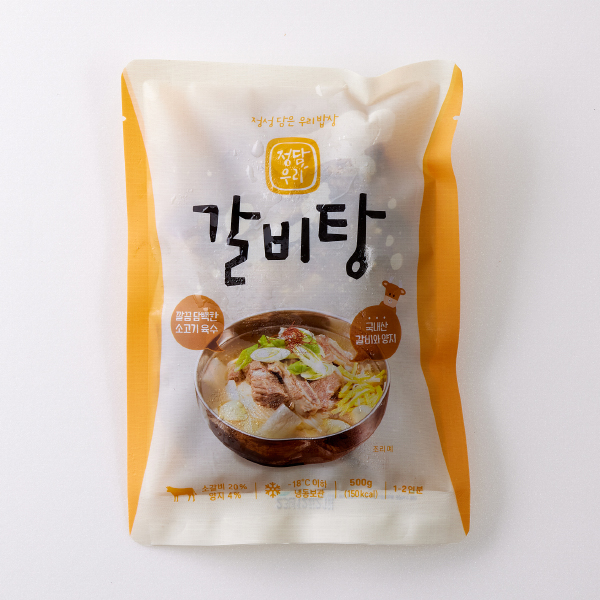 [명절특가] 정담우리 국내산 소갈비탕 (500g)