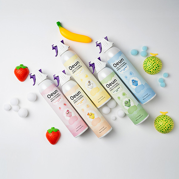 [오은라이프] 버블클랜져 300ml 5종 세트 (딸기/망고/바나나/멜론/소다향)