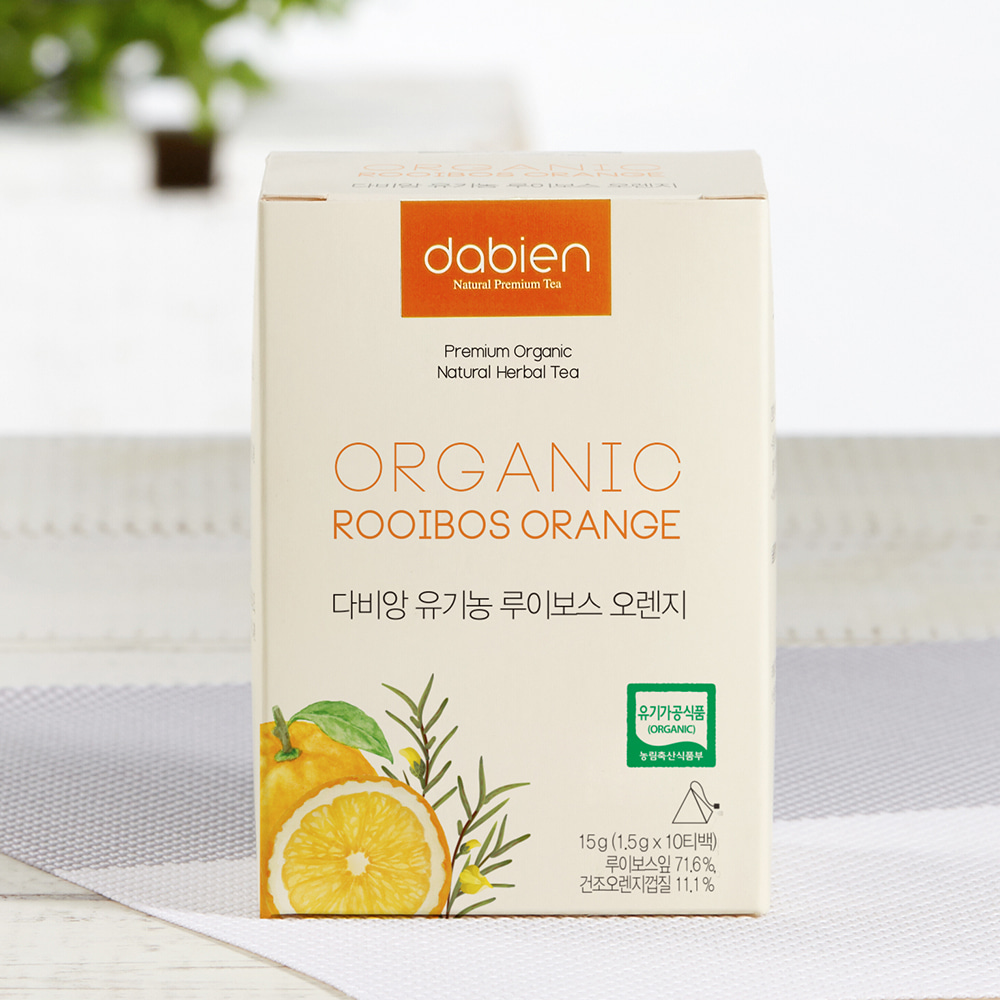 다비앙 유기농 루이보스 오렌지 10티백