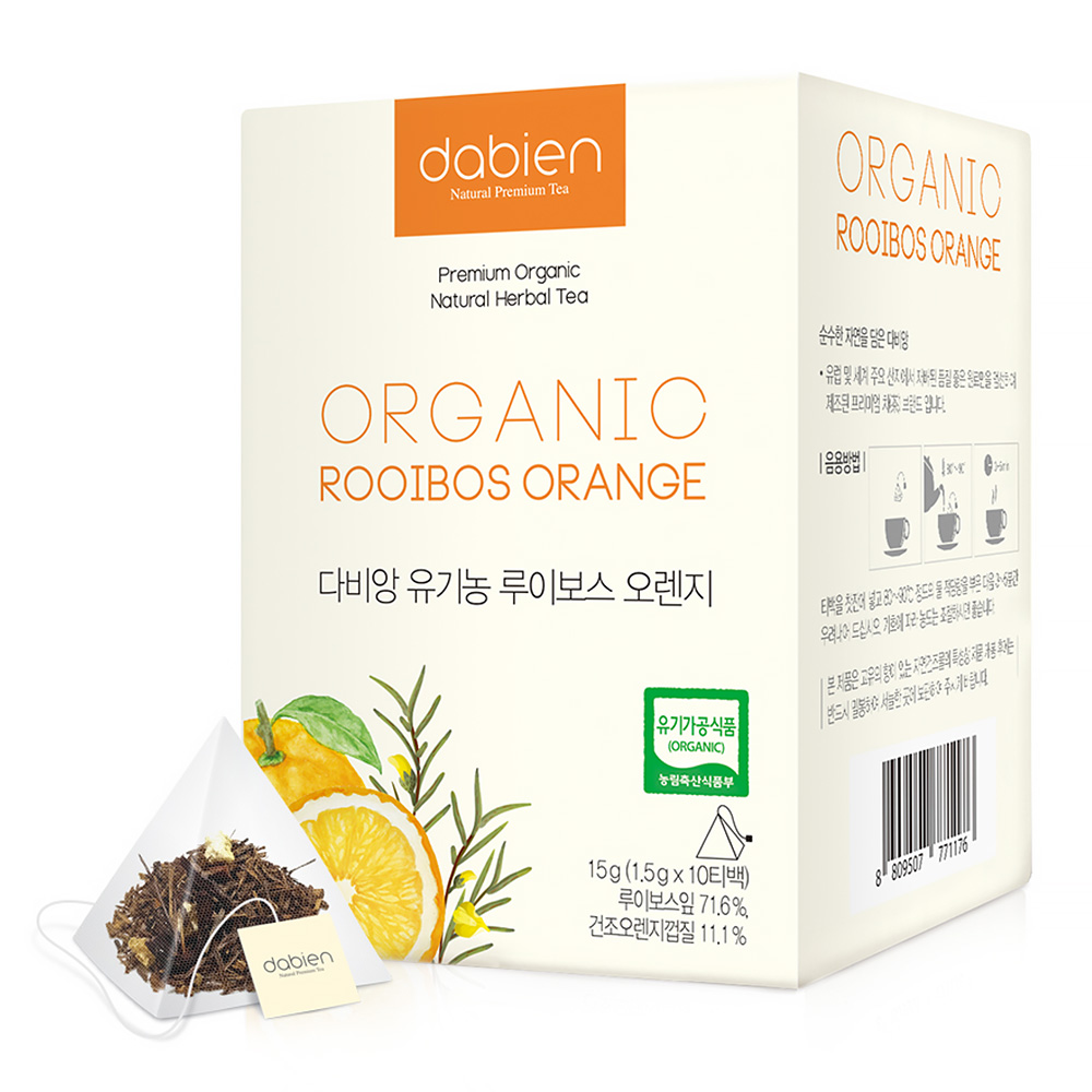다비앙 유기농 루이보스 오렌지 10티백