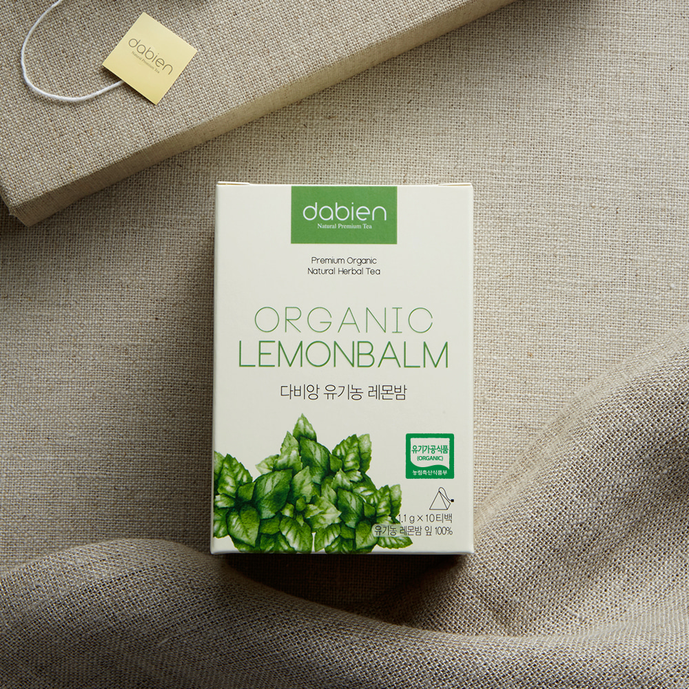 다비앙 유기농 레몬밤 허브차 10티백