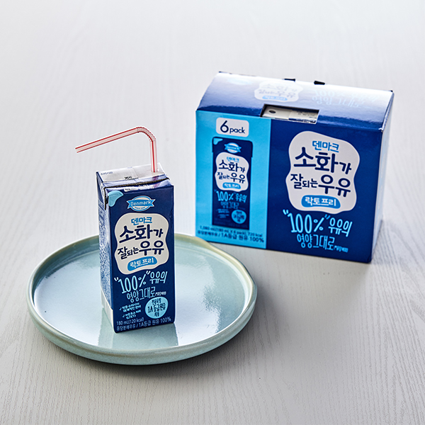 덴마크 소화가 잘되는 우유 (180mlX6입)