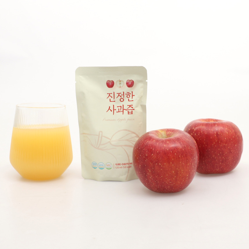 [바론농장] 진정한 사과즙 120ml x 30포