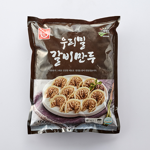 [대용량] 우리밀 갈비만두(1kg)