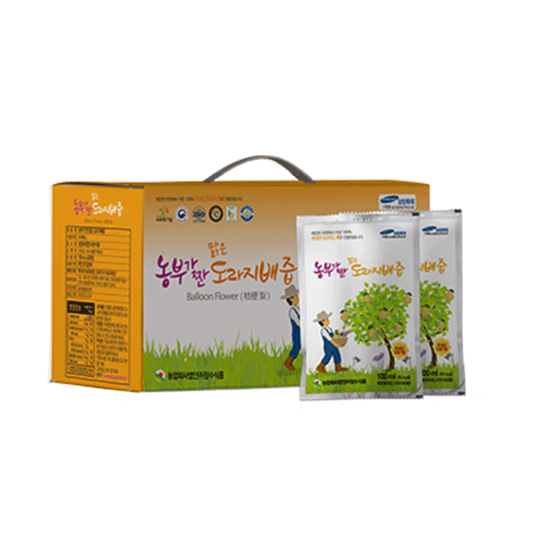 농부가짠 맑은 도라지배즙 120ml * 30팩