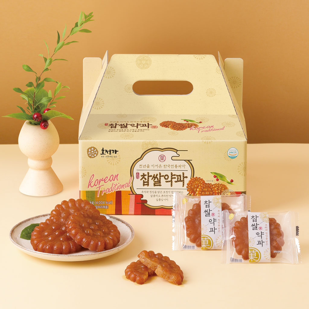 호정가 찹쌀약과세트 1KG / 달콤한 전통과자세트