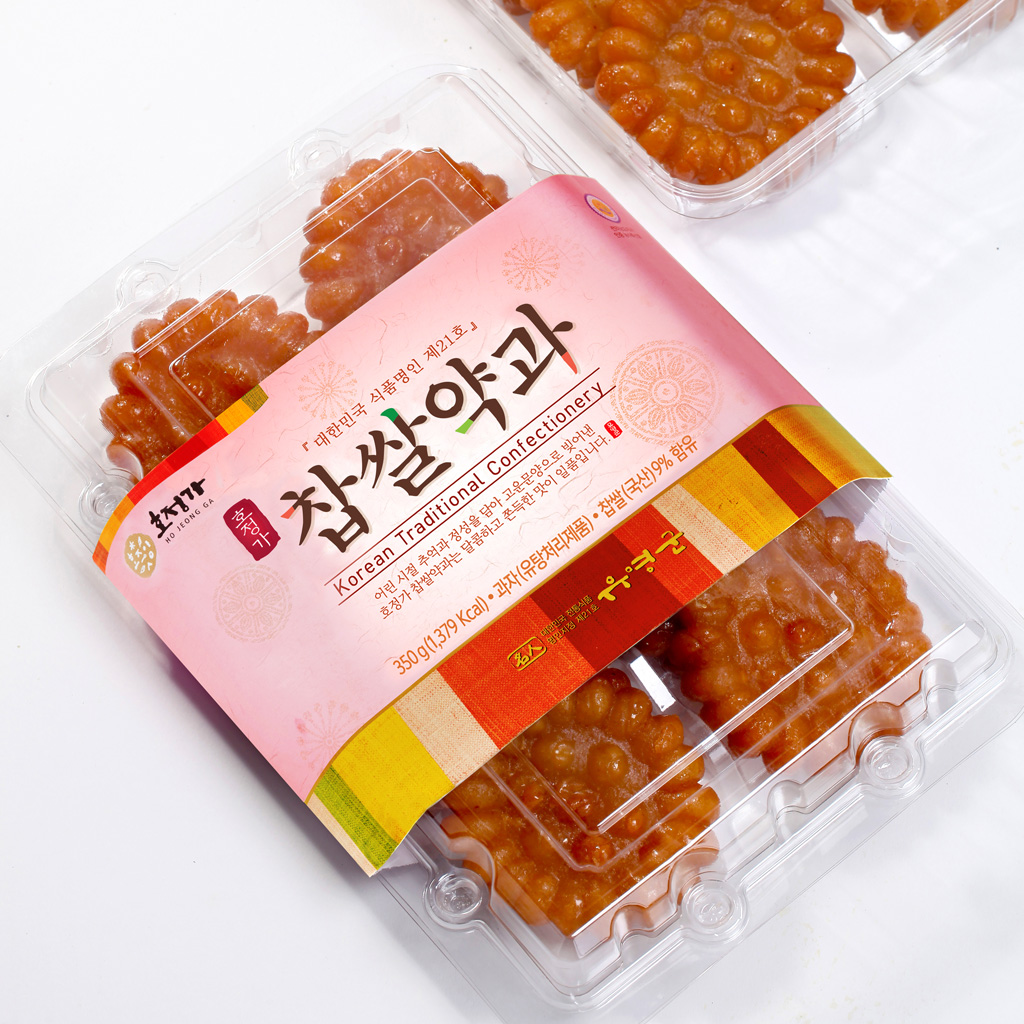 호정가 찹쌀약과 (도시락,10입) 350g / 전통한과 과자