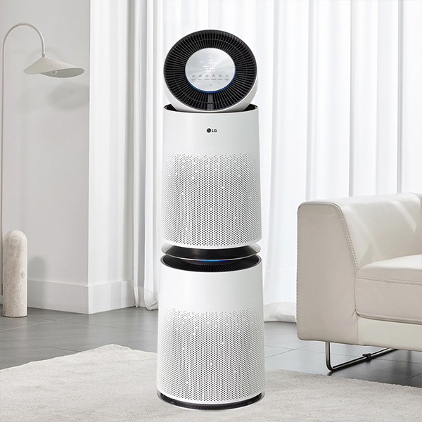 LG전자 퓨리케어 360도 공기청정기 플러스 AS283DWFC 97㎡ (UP가전)