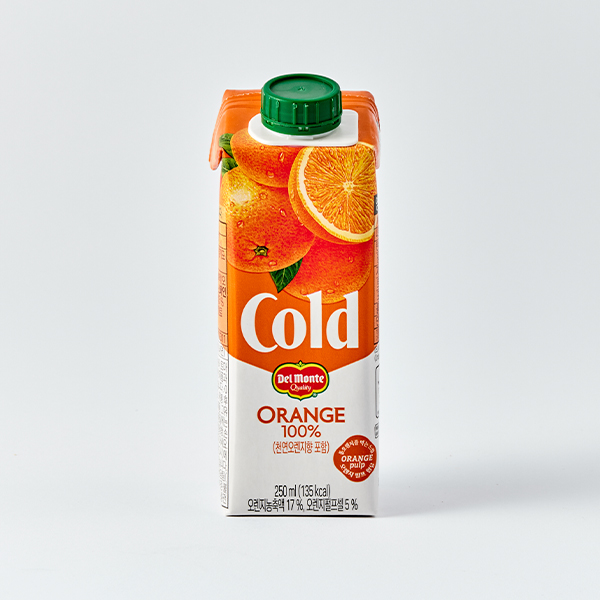 델몬트 콜드 오렌지주스(250ml)