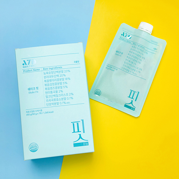 간단하게 즐기는 휴대용 한끼 식사대용 포켓 선식 쉐이크핏 50gX7포