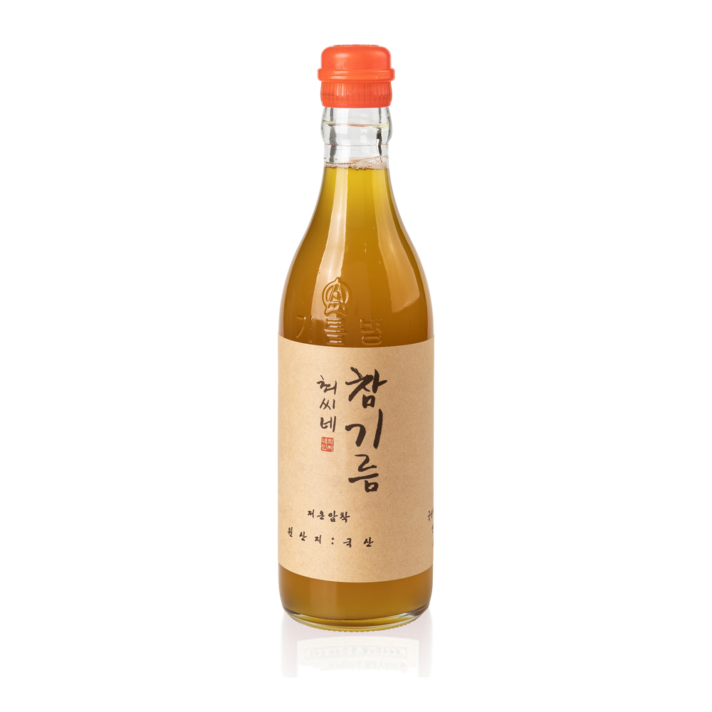 최씨네참기름-저온압착 국산참기름(350ml)