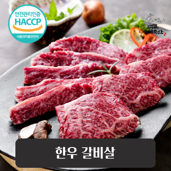 승혜축산 한우 냉장 갈비살 200g (구이용) HACCP 1등급이상 대표이미지 섬네일