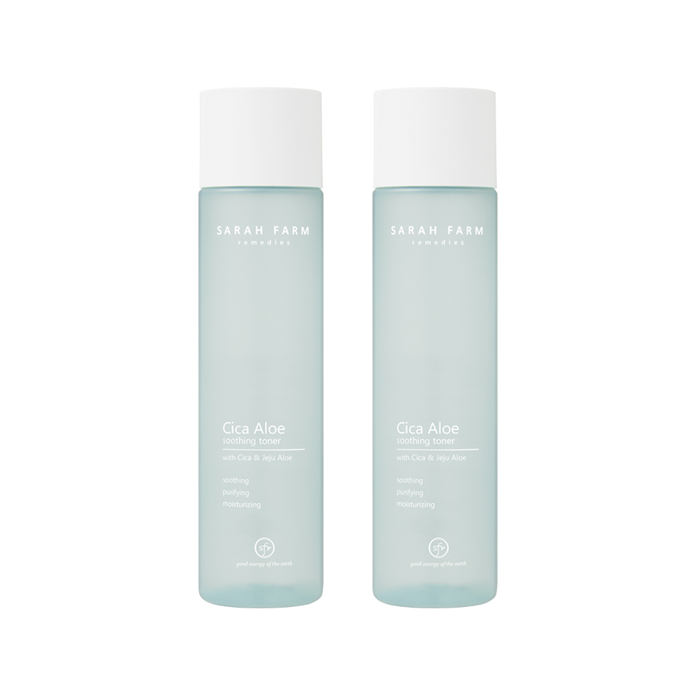 [사라팜] 시카알로에 수딩 토너 200ml 2종