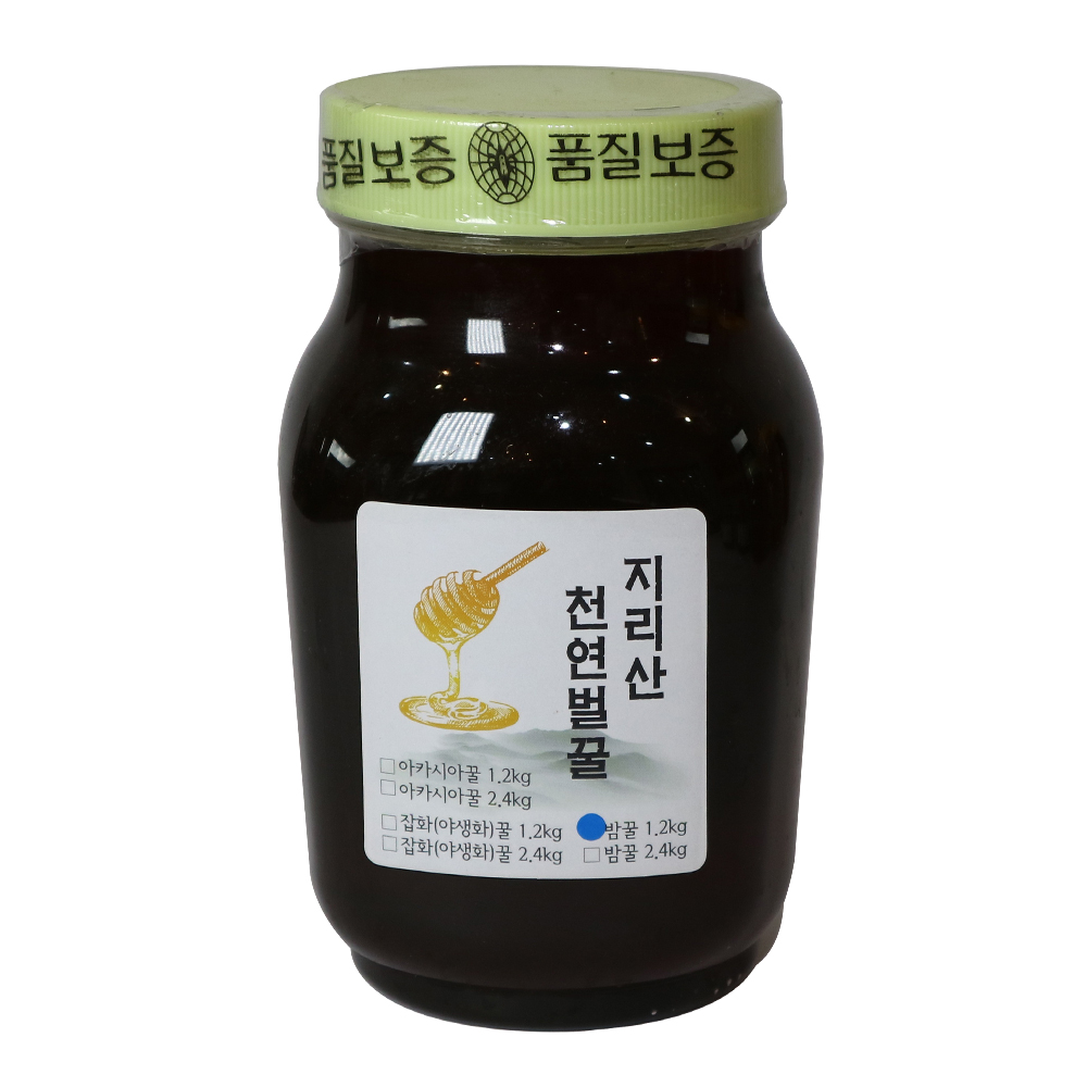 피아골미선씨 지리산 천연 밤꿀 1.2kg 대표이미지 섬네일