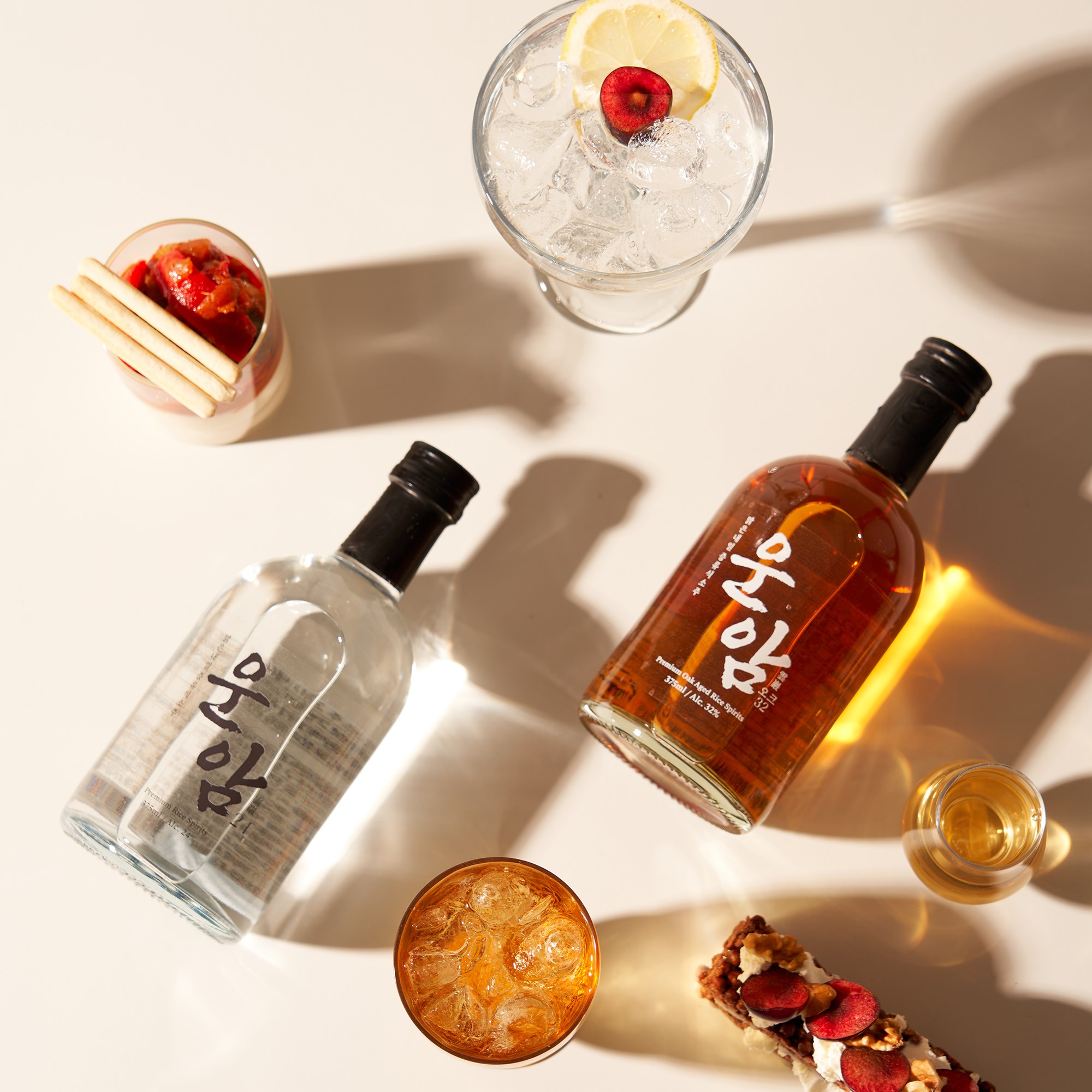 맑은내일 운암 증류식소주 (375ml 32%)