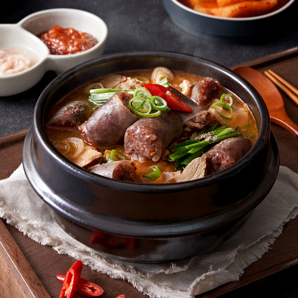 돈두육미 초간단 순대국밥 간편식 밀키트 (기본/얼큰)