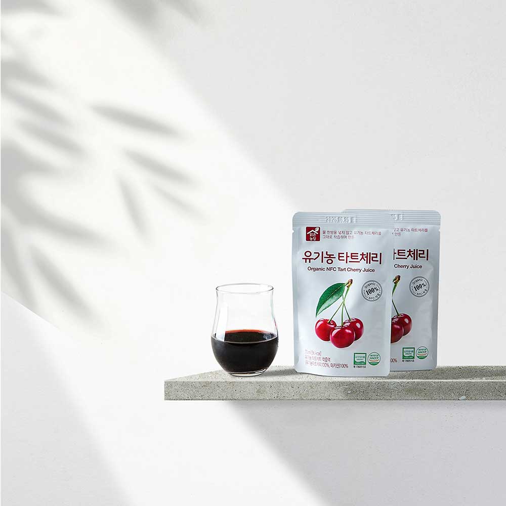[맑은농장] 유기농 타트체리(70ml x 30개입) 유기농 타트체리 영양 그대로 착즙한 건강즙
