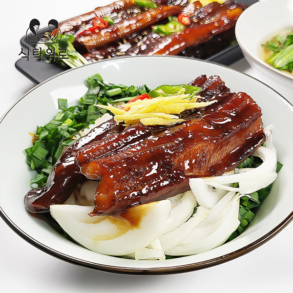 지브로와 바다그맛 통영 특제 양념 바다 장어 2인분 500g