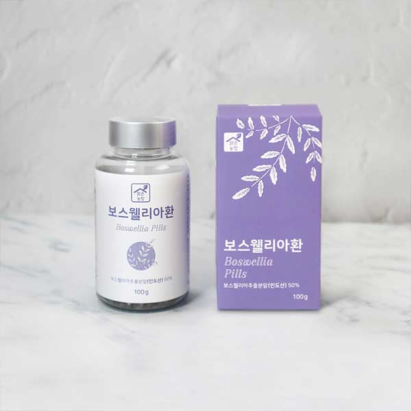 [맑은농장] 보스웰리아환 기획세트(100g x 3통) _초록입홍합,두충,우슬 함유
