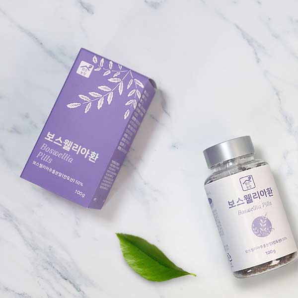 [맑은농장] 보스웰리아환 기획세트(100g x 3통) _초록입홍합,두충,우슬 함유