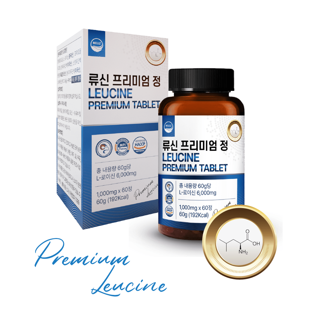 웰리즈 류신 프리미엄 정 1000mg X 60정