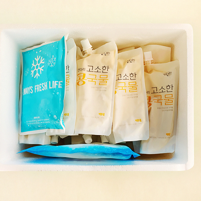 고소한 콩국수용 콩물 340g x 5인분