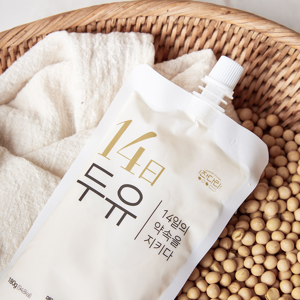 잔다리마을 국산콩 14일두유