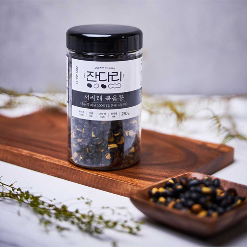잔다리마을 서리태 볶음콩 250g