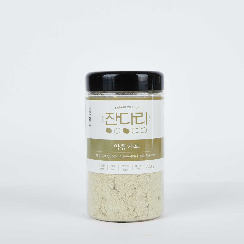 잔다리마을 서리태 볶은 검은콩가루 220g