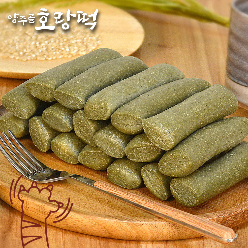 양주골호랑떡 현미쑥가래떡 1kg 3팩