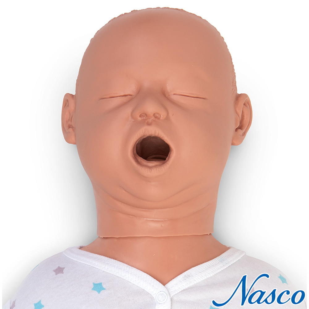 NASCO USA 기도폐쇄마네킹 신생아 영유아형 1640 하임리히교육 심폐소생마네킹