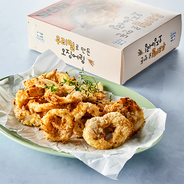 우리밀로 만든 오징어링 (300g)