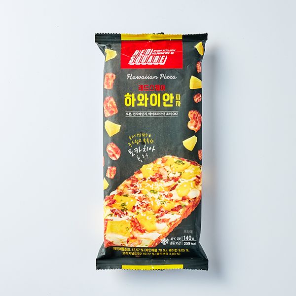 [소포장]</br>레드스퀘어 하와이안 피자 (140g)