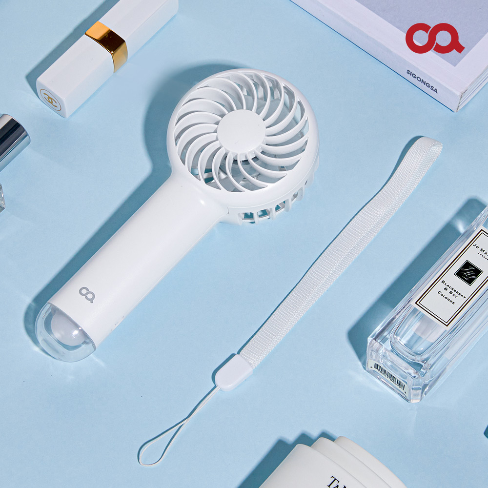 오아 반디팬 미니 무선 휴대용 USB 충전식 초경량 저소음 핸디 손 선풍기
