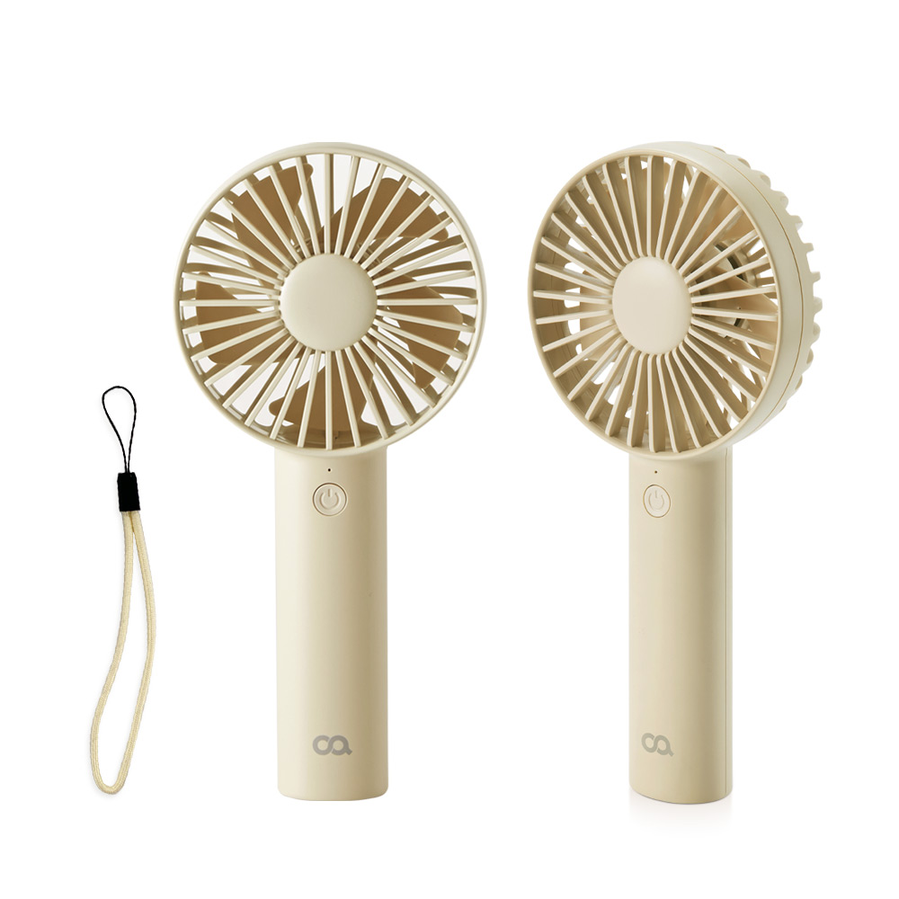 오아 라운드 핸디팬 무선 휴대용 USB 초경량 미니 손 선풍기