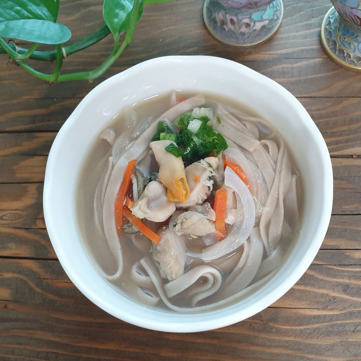 국산늘보리로 만든 납작보리면(칼국수/스파게티/소바용) 1kg/6인분