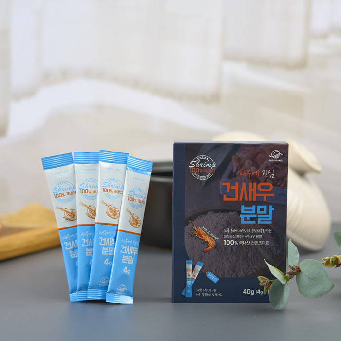 파파랑 건새우분말 새우시즈닝 스틱 4g x 20개입