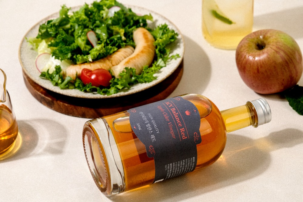 [신상품특가]국산 애플사이다비니거 천연 사과 발효식초 1000일 숙성 초모 생초 500ml