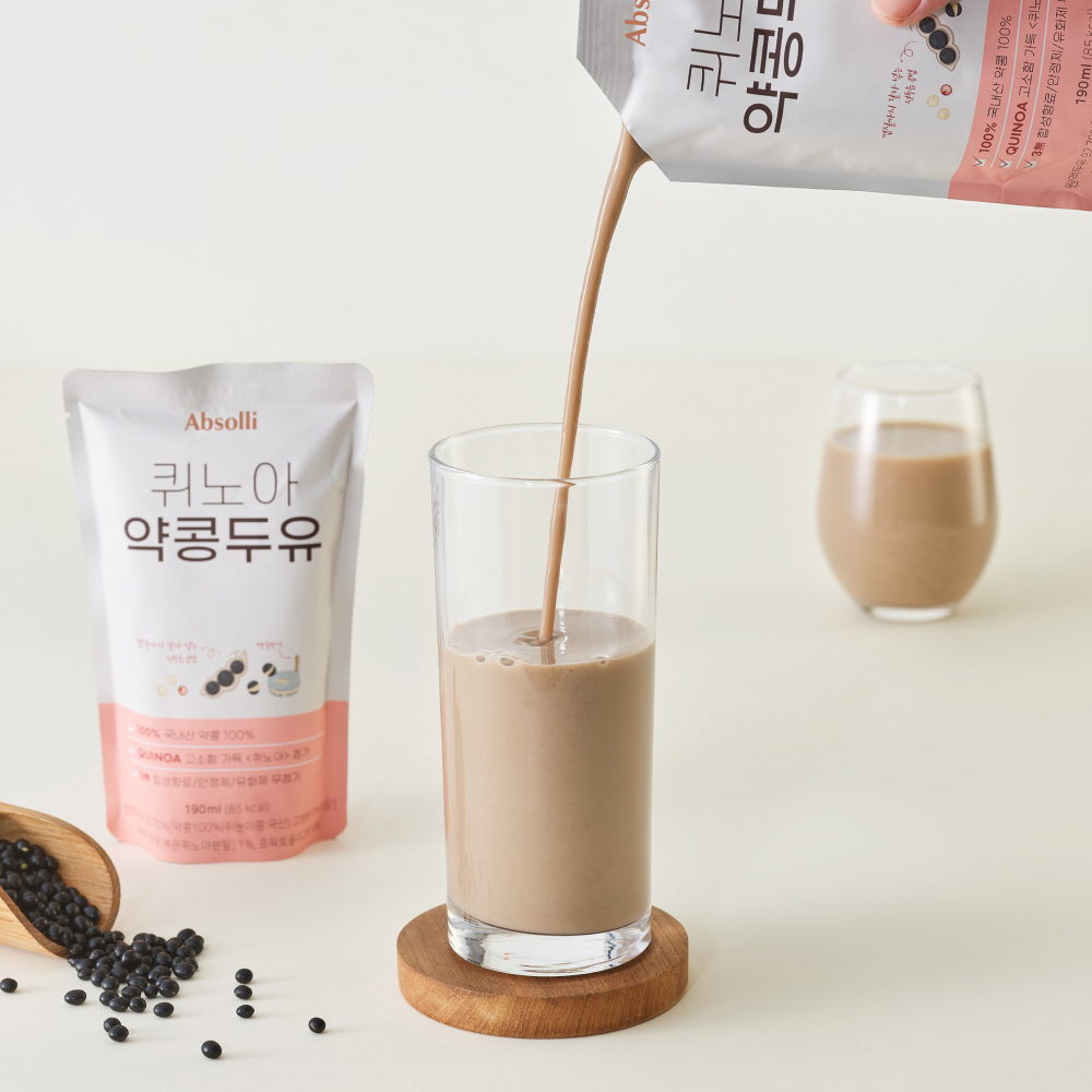 [앱솔리] 퀴노아 약콩두유 저당 (190ml x 20팩)
