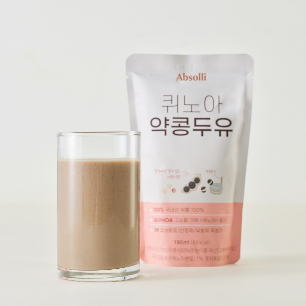 [앱솔리] 퀴노아 약콩두유 저당 (190ml x 20팩)