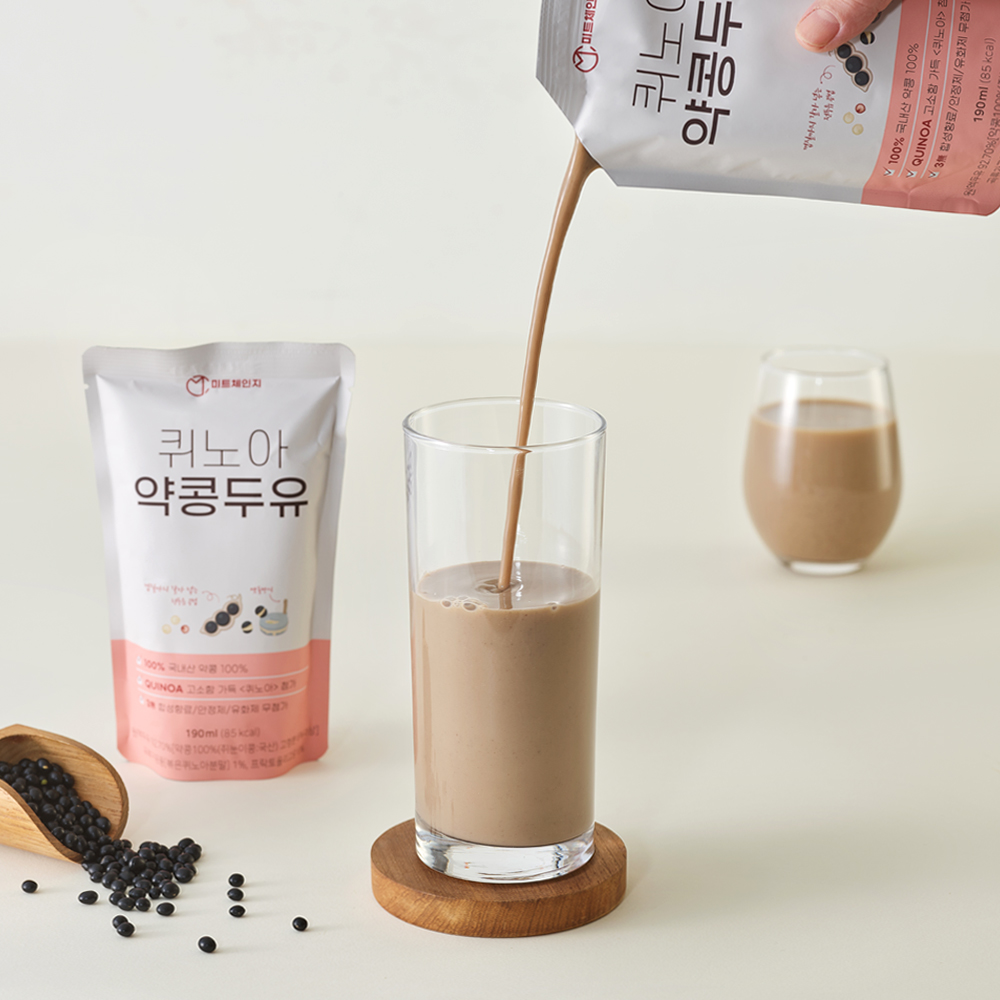 [앱솔리] 퀴노아 약콩두유 저당 (190ml x 20팩)