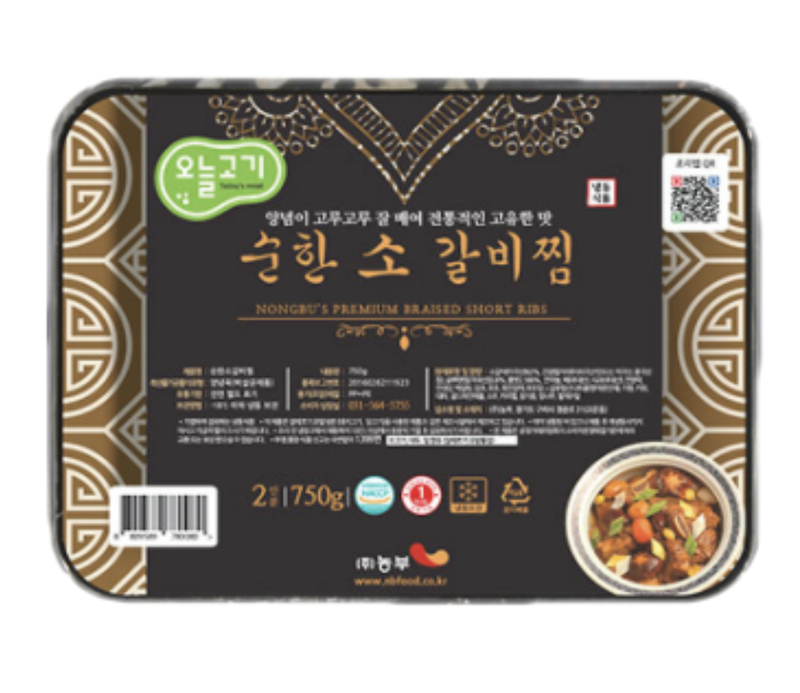 부드러운 전통 소갈비찜 750g