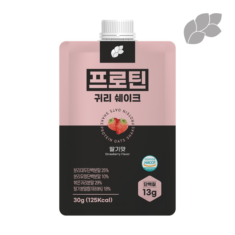 간편한 귀리 프로틴 쉐이크 네가지맛 30g*4팩