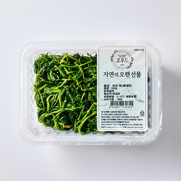 국산 손질 데친 쑥 (250g)