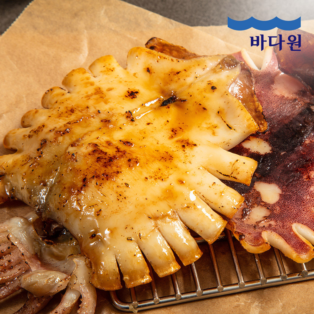 [바다원] 국내산 촉촉한 피데기 반건조 오징어 5미(500g)/10미( 1kg)